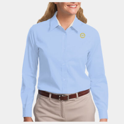 Ladies Long Sleeve Easy Care Shirt Thumbnail